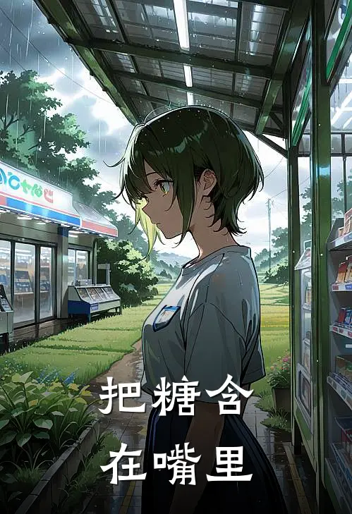 把糖含在嘴里