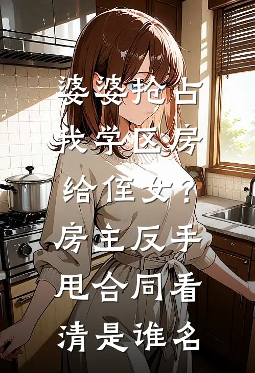 婆婆抢占我学区房给侄女？房主反手甩合同：看清是谁名