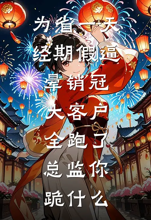 为省一天经期假逼晕销冠，大客户全跑了，总监你跪什么