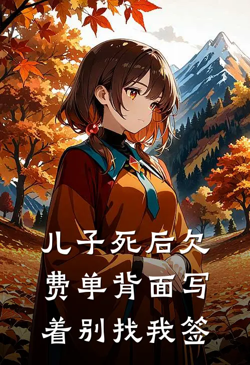 儿子死后欠费单背面写着别找我签