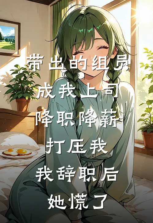 带出的组员成我上司，降职降薪打压我，我辞职后她慌了