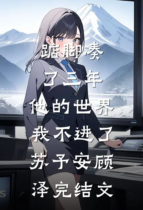 踮脚凑了三年，他的世界我不进了苏予安顾泽完结文