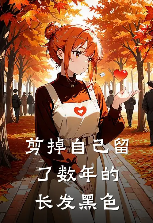 剪掉自己留了数年的长发黑色