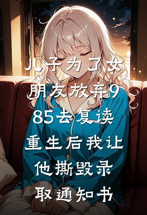 儿子为了女朋友放弃985去复读，重生后我让他撕毁录取通知书