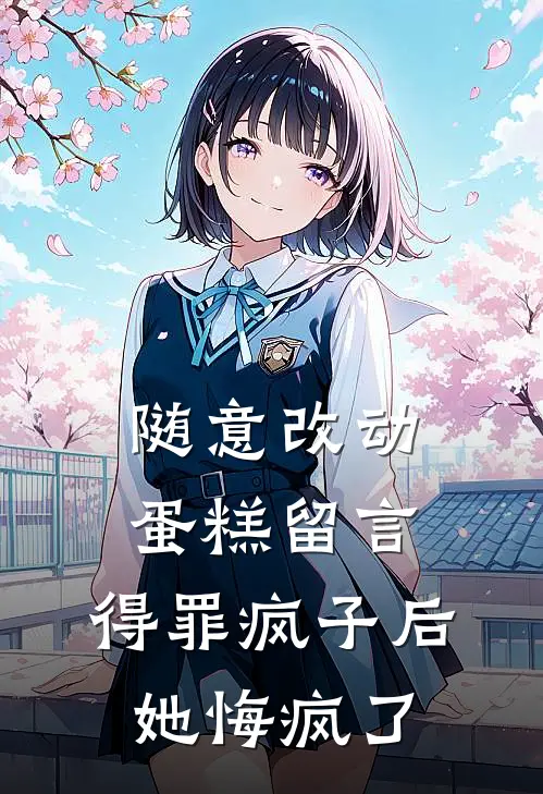 随意改动蛋糕留言，得罪疯子后她悔疯了