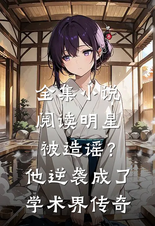 全集小说阅读明星被造谣？他逆袭成了学术界传奇