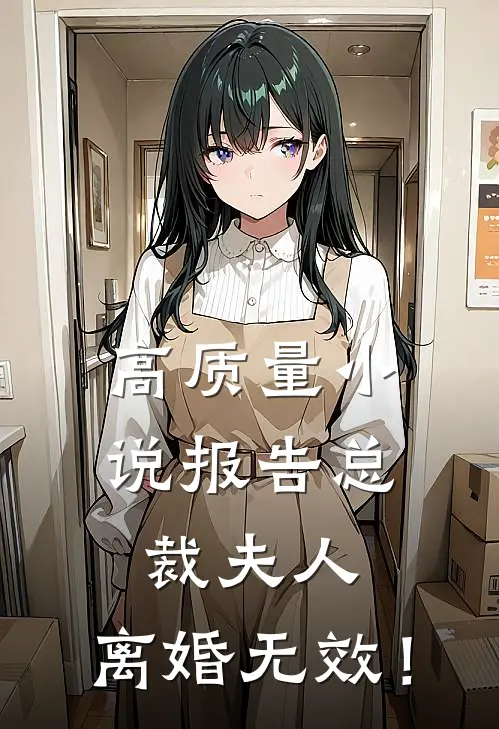 高质量小说报告总裁夫人，离婚无效！