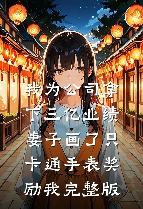 我为公司拿下三亿业绩，妻子画了只卡通手表奖励我完整版
