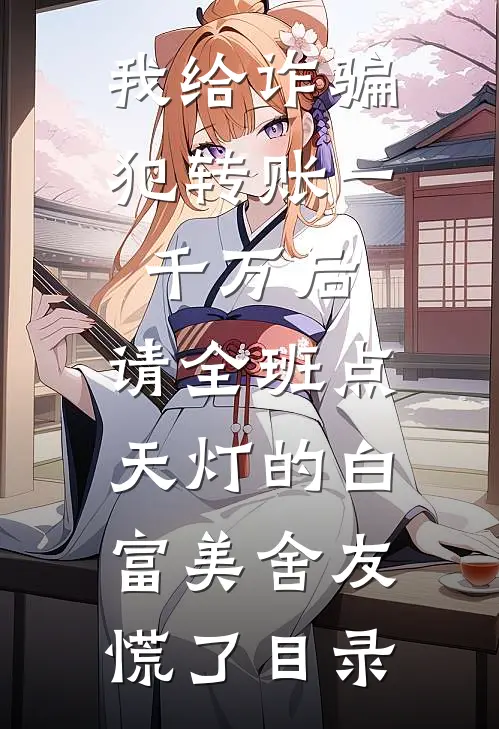 我给诈骗犯转账一千万后，请全班点天灯的白富美舍友慌了目录