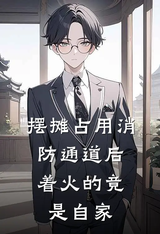 摆摊占用消防通道后，着火的竟是自家