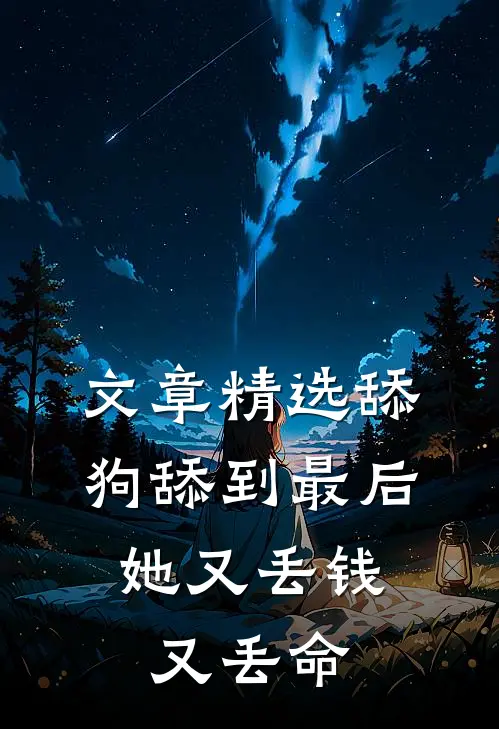 文章精选舔狗舔到最后，她又丢钱又丢命