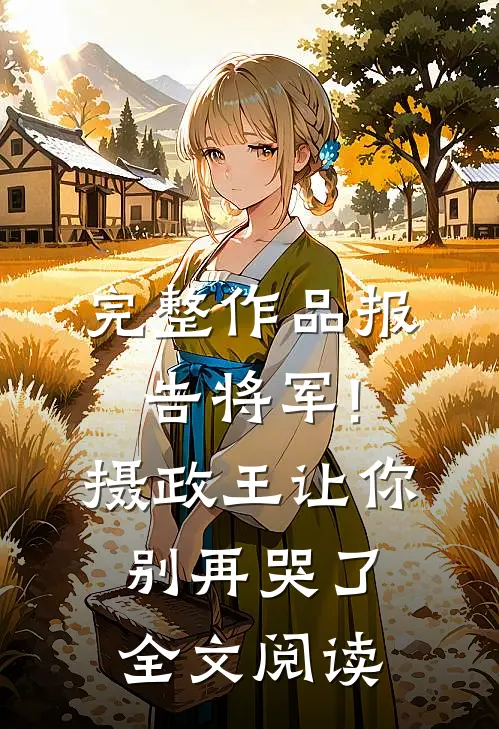 完整作品报告将军!摄政王让你别再哭了全文阅读