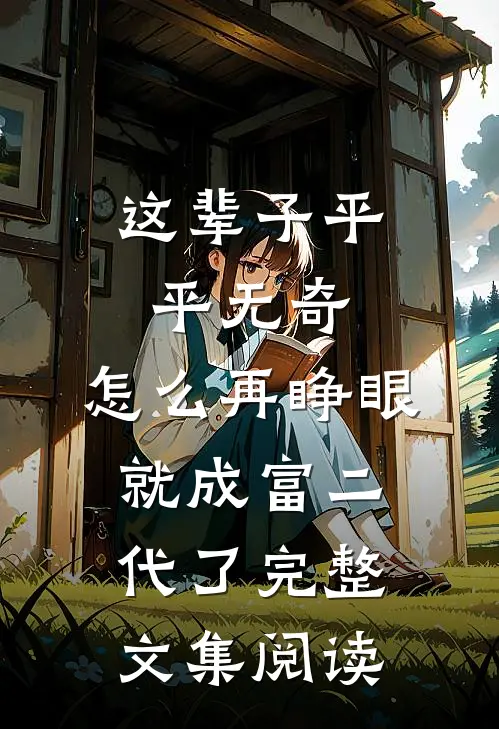 这辈子平平无奇，怎么再睁眼就成富二代了完整文集阅读