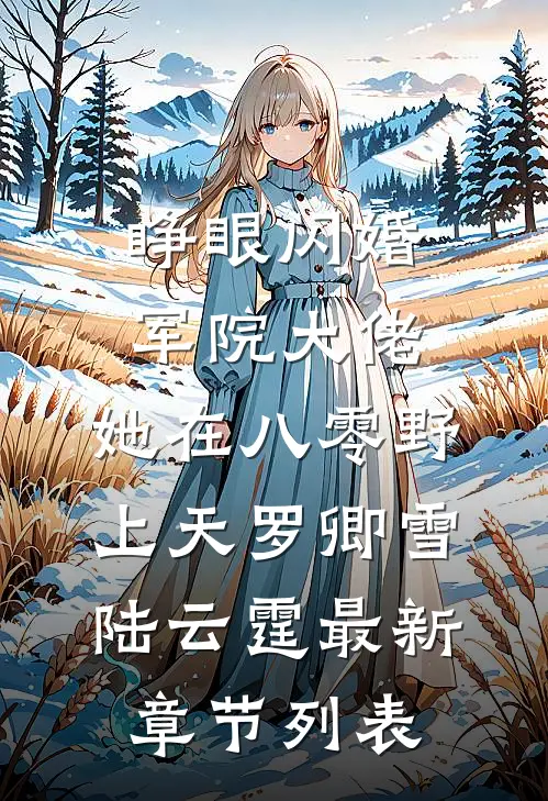 睁眼闪婚军院大佬，她在八零野上天罗卿雪陆云霆最新章节列表