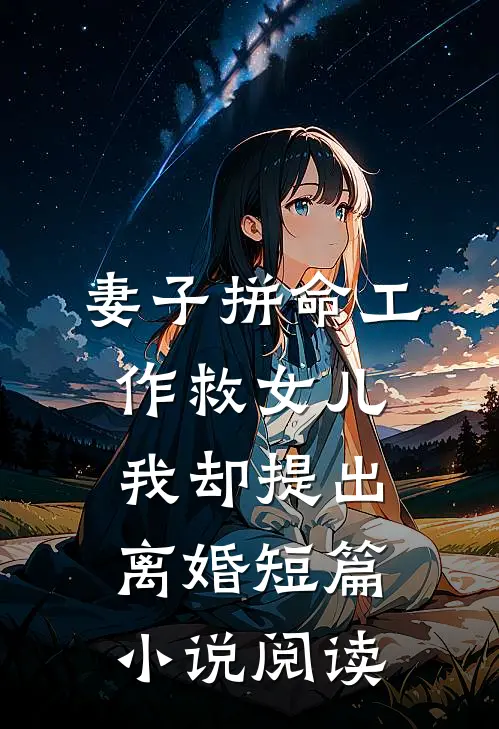 妻子拼命工作救女儿，我却提出离婚短篇小说阅读