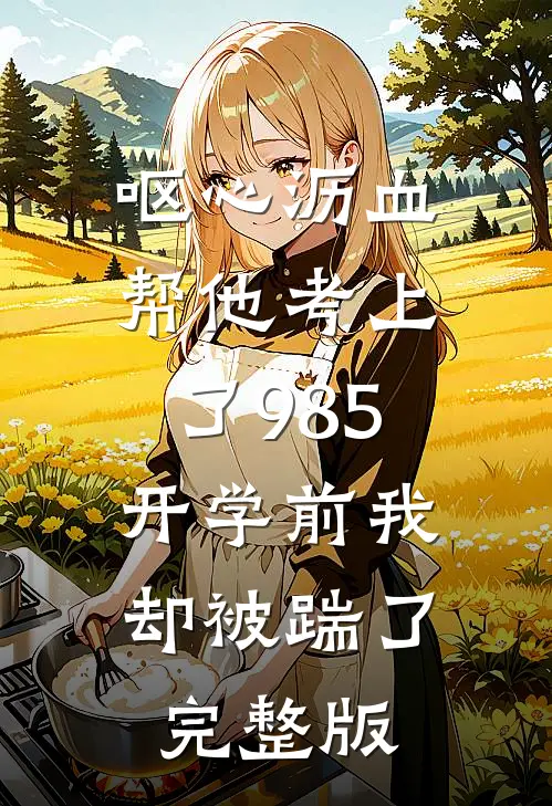 呕心沥血帮他考上了985，开学前我却被踹了完整版