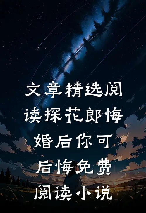 文章精选阅读探花郎悔婚后你可后悔免费阅读小说