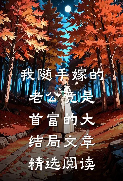 我随手嫁的老公竟是首富的大结局文章精选阅读