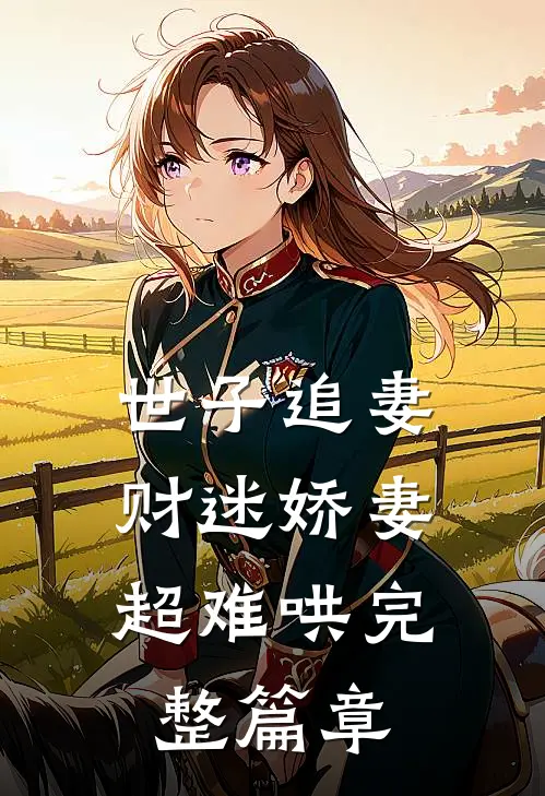 世子追妻：财迷娇妻超难哄完整篇章