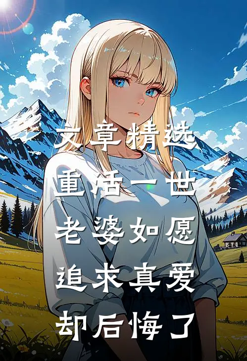 文章精选重活一世，老婆如愿追求真爱却后悔了