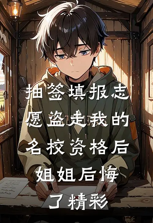 抽签填报志愿盗走我的名校资格后，姐姐后悔了精彩