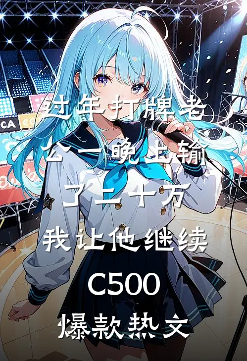 过年打牌老公一晚上输了二十万，我让他继续C500爆款热文