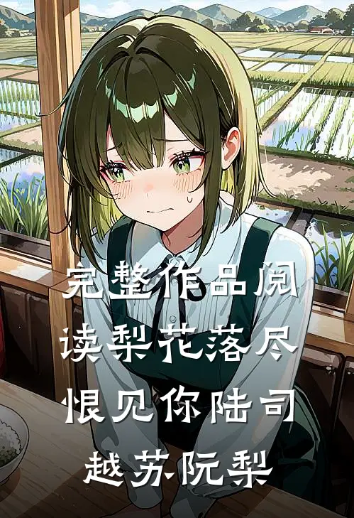 完整作品阅读梨花落尽恨见你陆司越苏阮梨