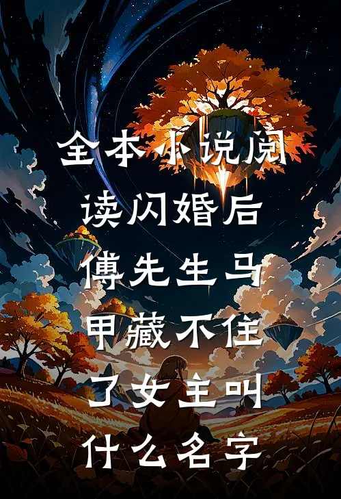 全本小说阅读闪婚后傅先生马甲藏不住了女主叫什么名字