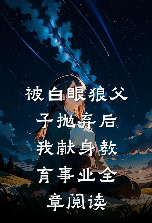 被白眼狼父子抛弃后，我献身教育事业全章阅读