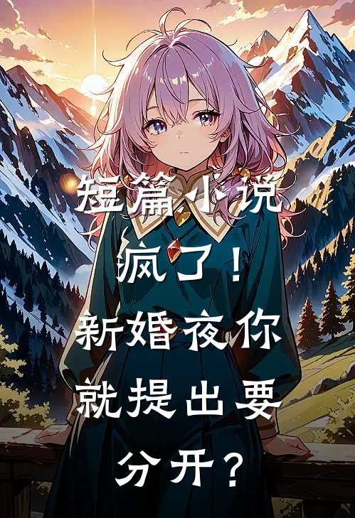 短篇小说疯了！新婚夜你就提出要分开？