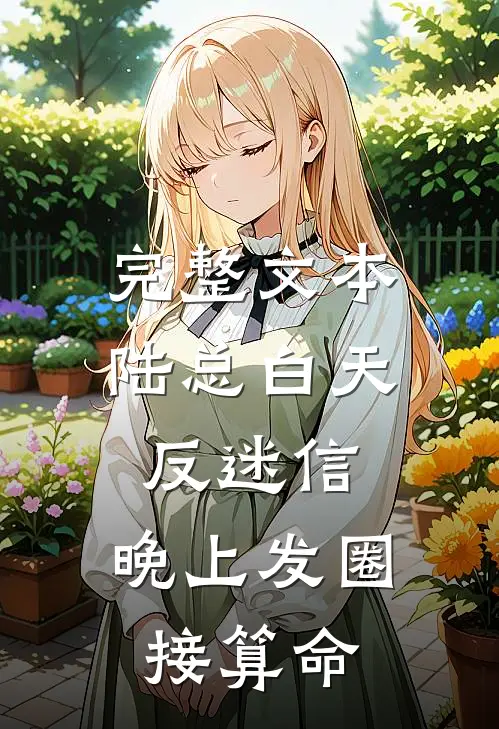 完整文本陆总白天反迷信，晚上发圈接算命