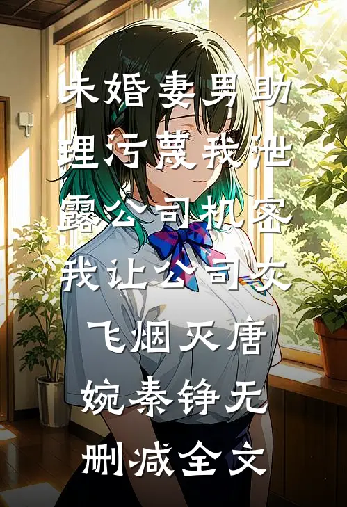 未婚妻男助理污蔑我泄露公司机密，我让公司灰飞烟灭唐婉秦铮无删减全文