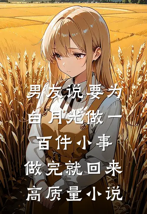 男友说要为白月光做一百件小事，做完就回来高质量小说
