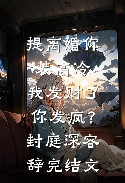 提离婚你装高冷，我发财了你发疯？封庭深容辞完结文