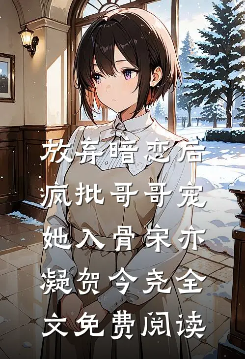 放弃暗恋后，疯批哥哥宠她入骨宋亦凝贺今尧全文免费阅读