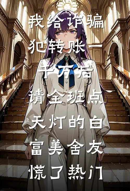 我给诈骗犯转账一千万后，请全班点天灯的白富美舍友慌了热门