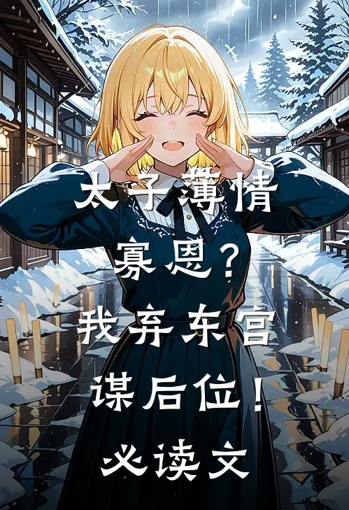 太子薄情寡恩？我弃东宫，谋后位！必读文