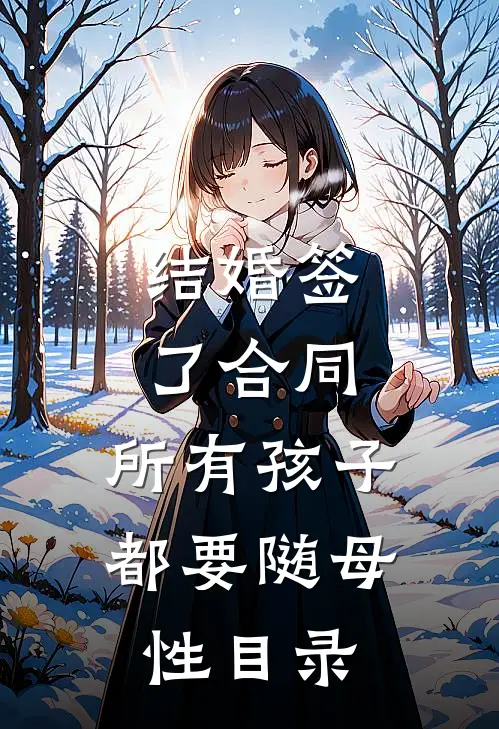 结婚签了合同，所有孩子都要随母性目录
