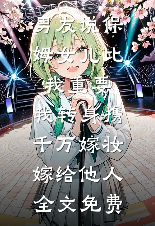 男友说保姆女儿比我重要，我转身携千万嫁妆嫁给他人全文免费