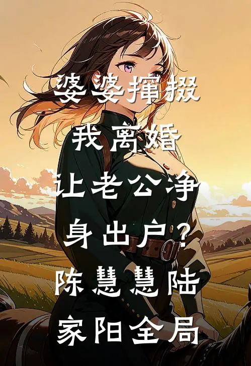 婆婆撺掇我离婚，让老公净身出户？陈慧慧陆家阳全局