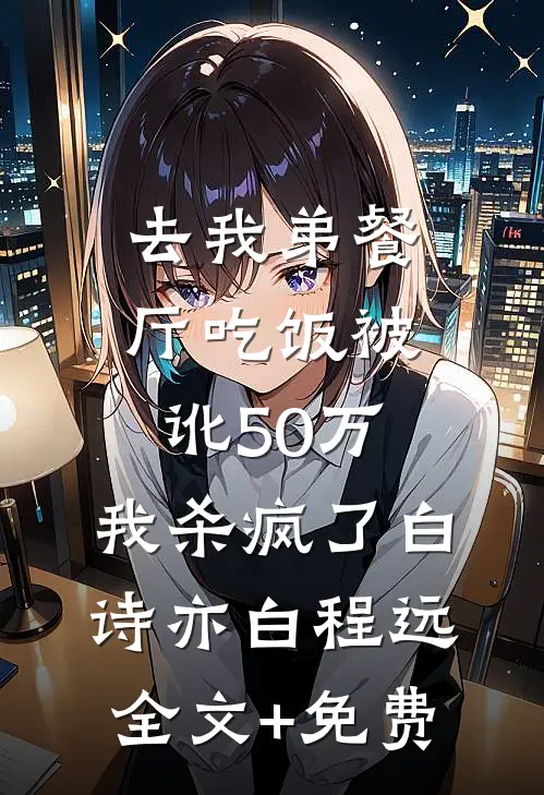 去我弟餐厅吃饭被讹50万，我杀疯了白诗亦白程远全文+免费