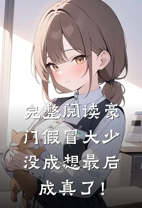 完整阅读豪门假冒大少，没成想最后成真了！