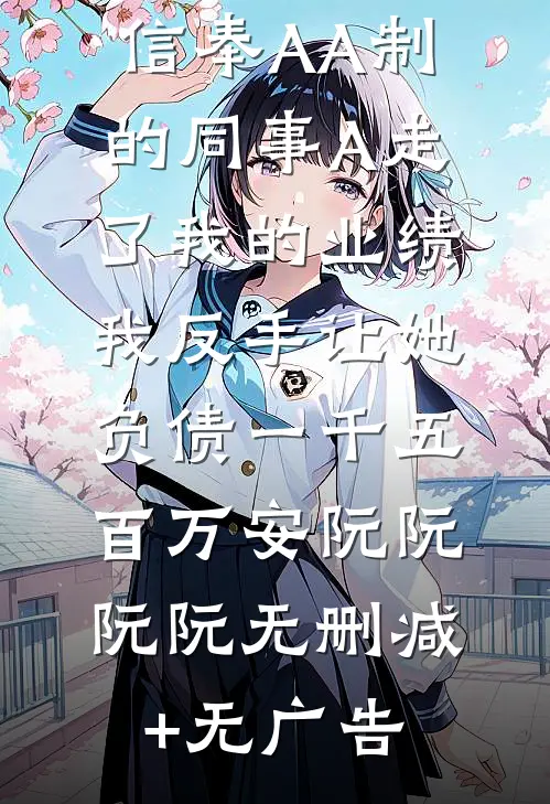 信奉AA制的同事A走了我的业绩，我反手让她负债一千五百万安阮阮阮阮无删减+无广告