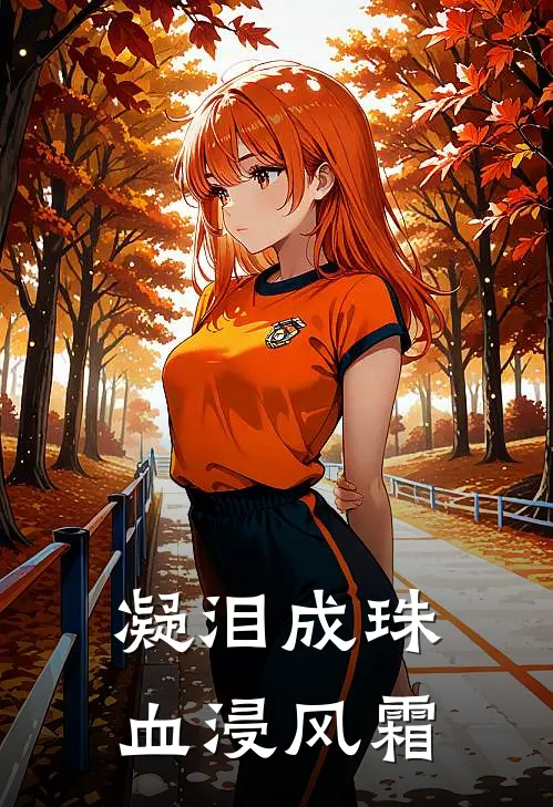 凝泪成珠，血浸风霜