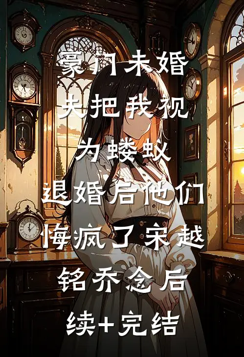 豪门未婚夫把我视为蝼蚁，退婚后他们悔疯了宋越铭乔念后续+完结