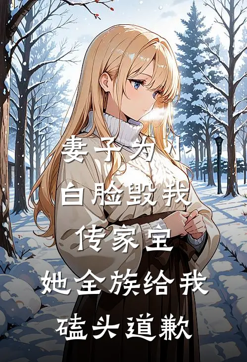 妻子为小白脸毁我传家宝，她全族给我磕头道歉