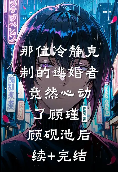 那位冷静克制的逃婚者，竟然心动了顾瑾玥顾砚池后续+完结