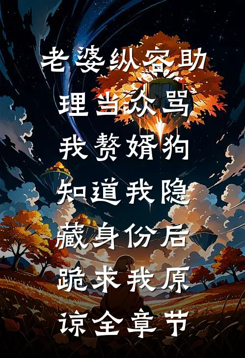 老婆纵容助理当众骂我赘婿狗，知道我隐藏身份后，跪求我原谅全章节