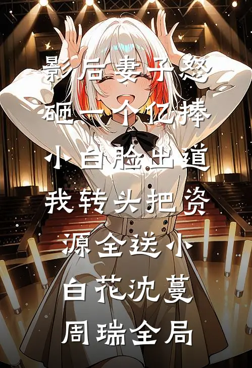影后妻子怒砸一个亿捧小白脸出道，我转头把资源全送小白花沈蔓周瑞全局