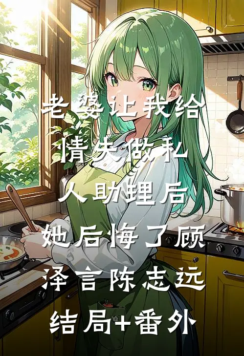老婆让我给情夫做私人助理后，她后悔了顾泽言陈志远结局+番外